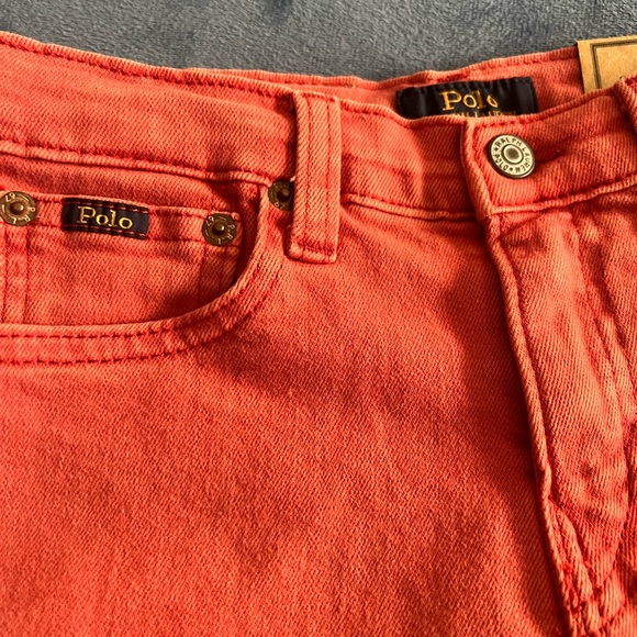 Unisex kids polo jean shorts - Picture 6 of 8